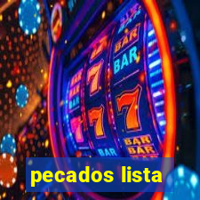 pecados lista